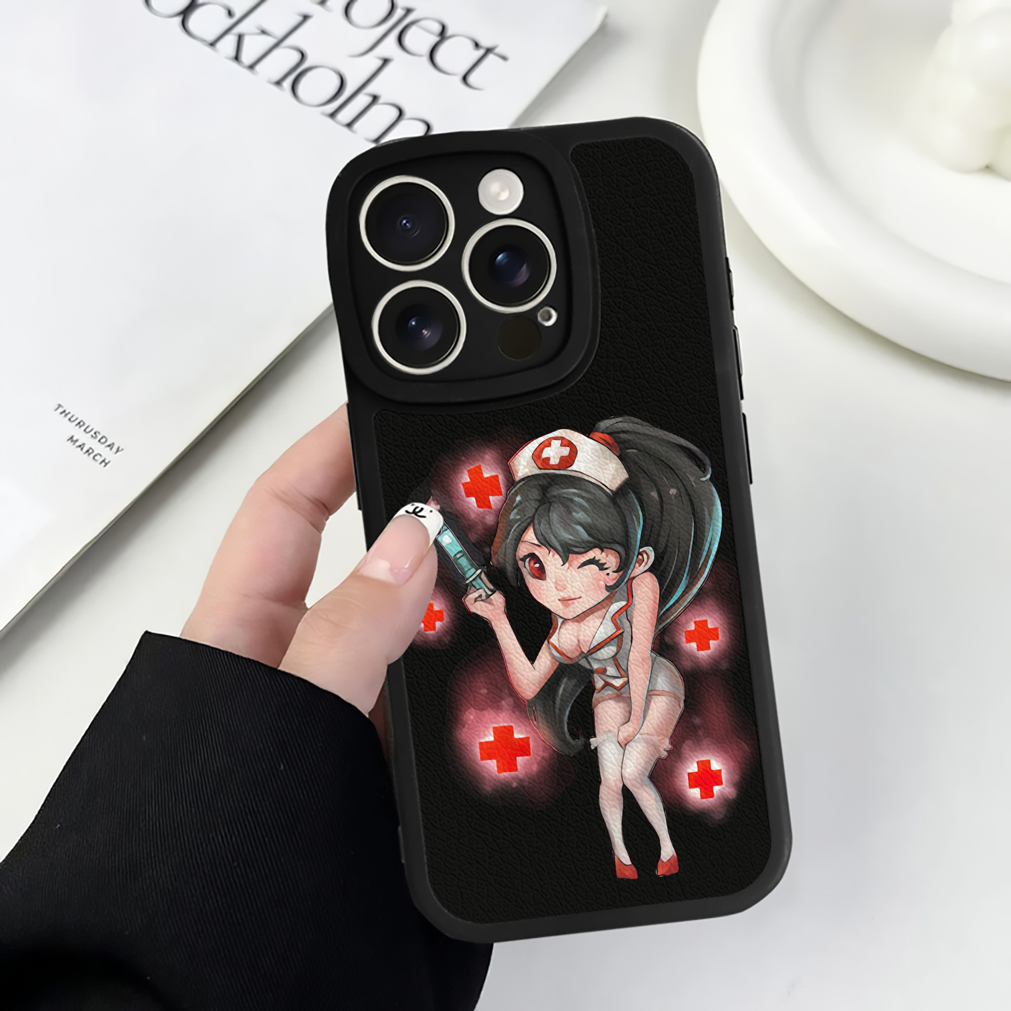 リーグ・オブ・レジェンド League of Legends LOL 【iPhone 16シリーズ対応】シリコンスマホケース（レザー調） 材質：シリコン